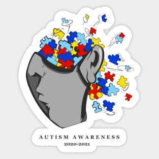 AUTISM AWARENESS 2020-2021 Sticker